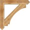 Ekena Millwork Imperial Arts & Crafts Rough Sawn Bracket, Western Red Cedar, 6"W x 44"D x 44"H BKT06X44X44IMP03RWR - alternate 3